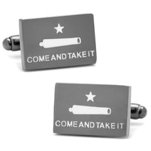 Load image into Gallery viewer, Come and Take It Texas Cufflinks
