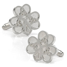 Load image into Gallery viewer, Celtic Knot Shamrock Cufflinks
