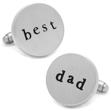 Load image into Gallery viewer, Best Dad Cufflinks
