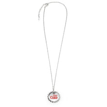 Load image into Gallery viewer, Diet Coke Bottle Cap Red Necklace
