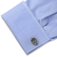 Load image into Gallery viewer, Silver Day of the Dead Cufflinks
