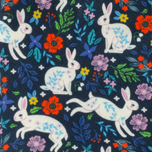 Load image into Gallery viewer, Floral Rabbit Men's Tie

