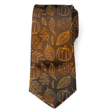 Load image into Gallery viewer, Fall Spice Men's Brown Tie
