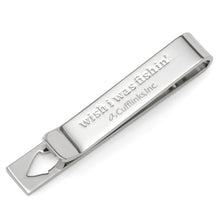 Load image into Gallery viewer, Fishing Cut-Out Hidden Message Tie Bar
