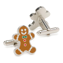 Load image into Gallery viewer, Gingerbread Cufflinks
