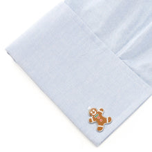 Load image into Gallery viewer, Gingerbread Cufflinks
