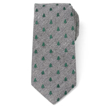 Load image into Gallery viewer, Holiday Tree Herringbone Tie

