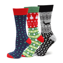Load image into Gallery viewer, Holiday Sock 3 Pack Gift Set
