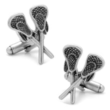 Load image into Gallery viewer, Lacrosse Sticks Cufflinks
