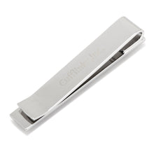 Load image into Gallery viewer, Silver Building Block Tie Bar
