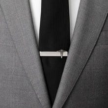 Load image into Gallery viewer, Medical Caduceus Tie Bar
