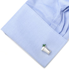 Load image into Gallery viewer, Mint Julep Cufflinks
