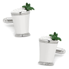 Load image into Gallery viewer, Mint Julep Cufflinks
