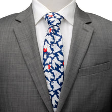 Load image into Gallery viewer, Coca-Cola Polar Bear Navy Blue Men's Tie

