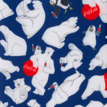 Load image into Gallery viewer, Coca-Cola Polar Bear Navy Blue Men's Tie
