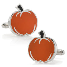 Load image into Gallery viewer, Pumpkin Enamel Cufflinks
