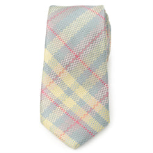 Load image into Gallery viewer, Pastel Plaid Men's Tie
