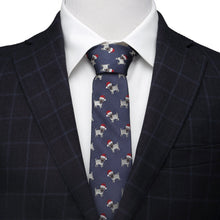 Load image into Gallery viewer, Santa Pug Men's Tie
