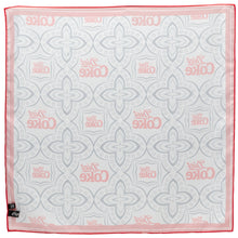 Load image into Gallery viewer, Diet Coke Satin Grey Scarf
