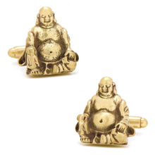 Load image into Gallery viewer, Smiling Buddha Cufflinks
