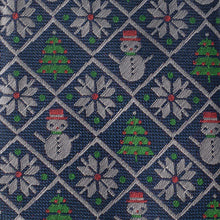 Load image into Gallery viewer, Sweater Weather Blue Men's Tie
