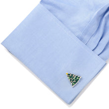 Load image into Gallery viewer, Christmas Tree Cufflinks
