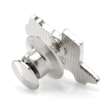 Load image into Gallery viewer, Silver Texas Cufflinks and Lapel Pin Gift Set
