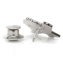 Load image into Gallery viewer, Silver Texas Lapel Pin
