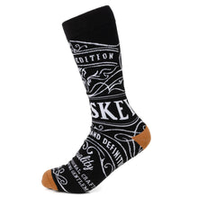 Load image into Gallery viewer, Whiskey Original Black Men's Socks
