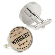 Load image into Gallery viewer, Whiskey Barrel Cufflinks
