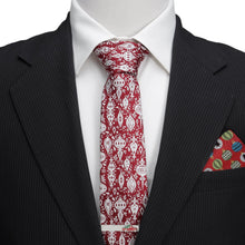 Load image into Gallery viewer, Christmas Wrap Red Men's Tie
