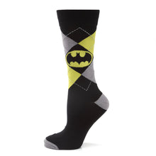 Load image into Gallery viewer, DC Batman Argyle Classic Sock
