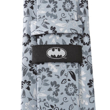 Load image into Gallery viewer, DC Batman Patterned Floral Blue Men's Tie
