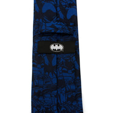 Load image into Gallery viewer, DC Batman Comic Blue Tie
