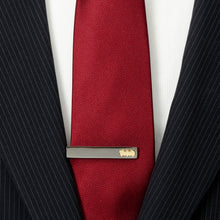 Load image into Gallery viewer, DC Batman Black and Gold Tie Clip
