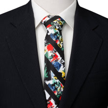 Load image into Gallery viewer, DC Batman Chaos Stripe Men's Tie
