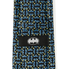 Load image into Gallery viewer, DC Batman Emblem Multi Black Men's Tie
