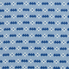 Load image into Gallery viewer, DC Batman Multi Motif Blue Pocket Square
