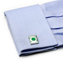 Load image into Gallery viewer, DC Green Lantern Symbol Cufflinks
