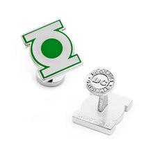 Load image into Gallery viewer, DC Green Lantern Symbol Cufflinks
