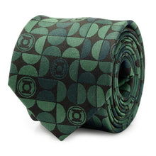 Load image into Gallery viewer, DC Green Lantern Charcoal Men's Tie
