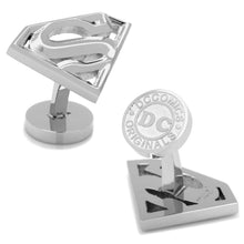 Load image into Gallery viewer, DC Superman Stainless Steel Cufflinks

