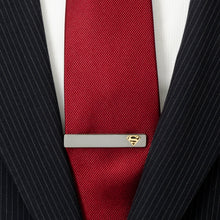 Load image into Gallery viewer, DC Superman Black and Gold Tie Clip
