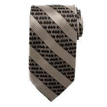 Load image into Gallery viewer, DC Batman Black Pinstripe Tie
