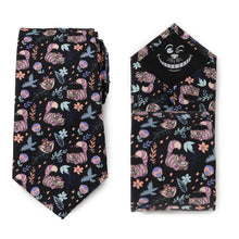 Load image into Gallery viewer, Disney Alice in Wonderland Cheshire Cat Black Men's Tie
