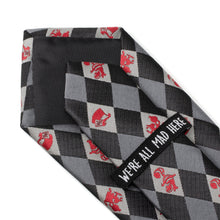 Load image into Gallery viewer, Disney Alice in Wonderland Gray Men's Tie
