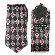 Load image into Gallery viewer, Disney Alice in Wonderland Gray Men's Tie
