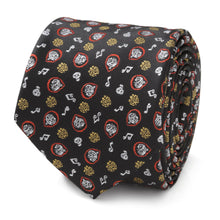 Load image into Gallery viewer, Disney Pixar Coco Black Men's Tie
