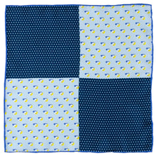 Load image into Gallery viewer, Disney Donald Duck Blue Pocket Square
