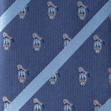 Load image into Gallery viewer, Disney Donald Duck Stripe Blue Men's Tie
